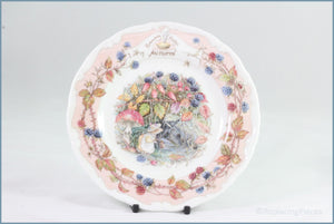 Royal Doulton - Brambly Hedge (Seasons) - 6 1/4" Side Plate (Autumn)