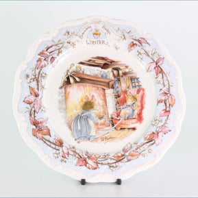Royal Doulton - Brambly Hedge (Seasons) - Salad Plate (Winter)