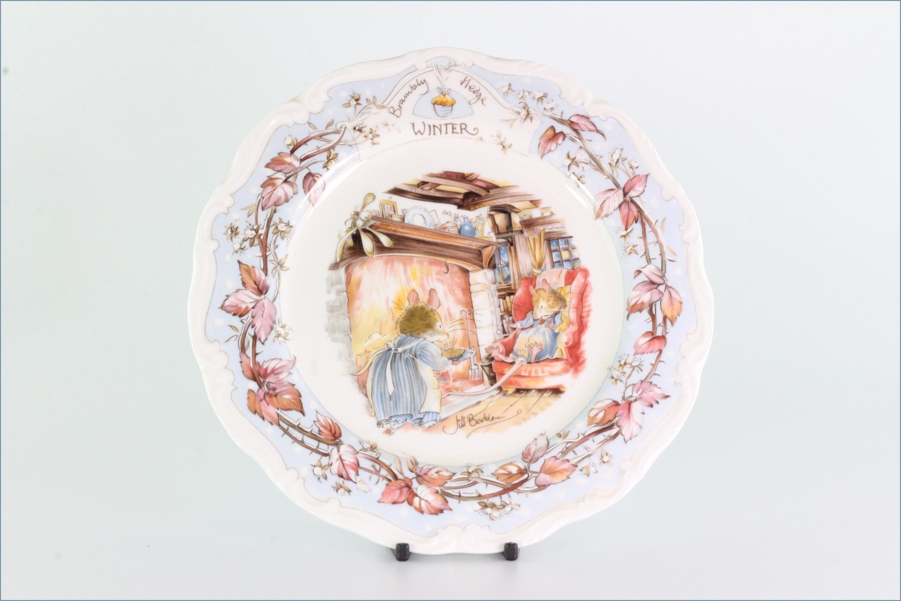 Royal Doulton - Brambly Hedge (Seasons) - Salad Plate (Winter)