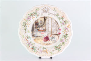 Royal Doulton - Brambly Hedge - The Grand Bathroom - 8" Plate