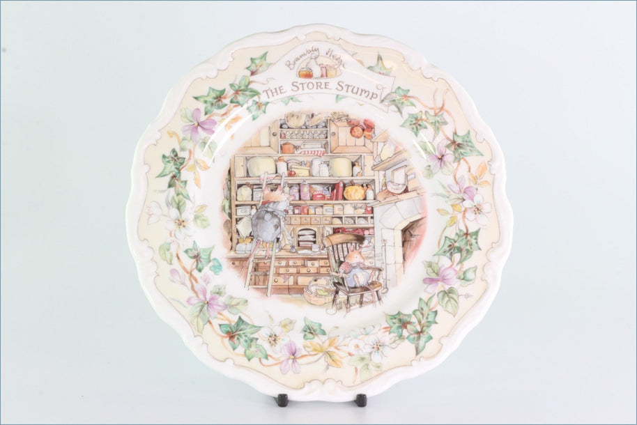 Royal Doulton - Brambly Hedge - The Store Stump - 8" Plate