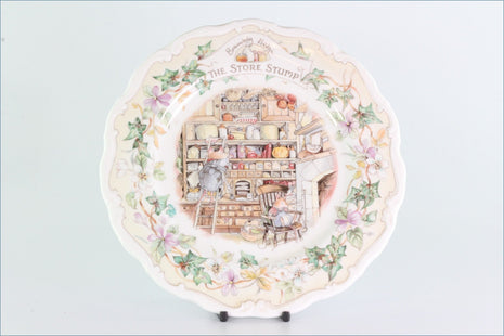 Royal Doulton - Brambly Hedge - The Store Stump - 8" Plate