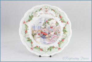 Royal Doulton - Brambly Hedge - 8" Plate (The Snow Ball)
