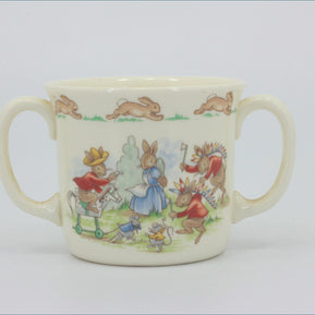 Royal Doulton - Bunnykins - 2 Handled Mug (Cowboys & Indians)