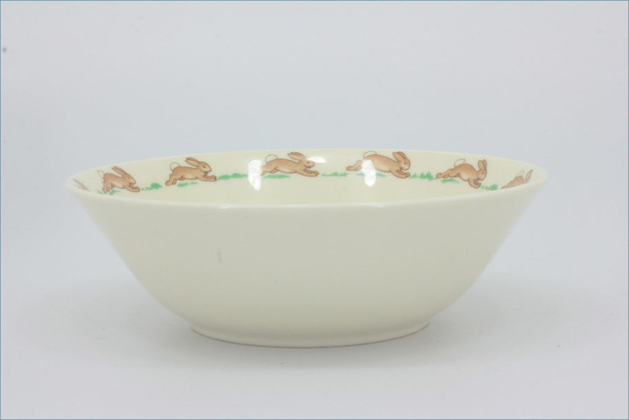 Royal Doulton - Bunnykins - Cereal Bowl (Wheelbarrow)