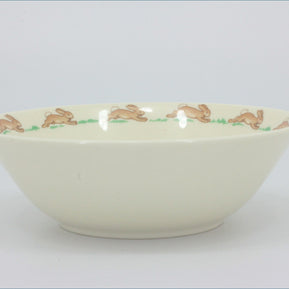 Royal Doulton - Bunnykins - Cereal Bowl (Wheelbarrow)
