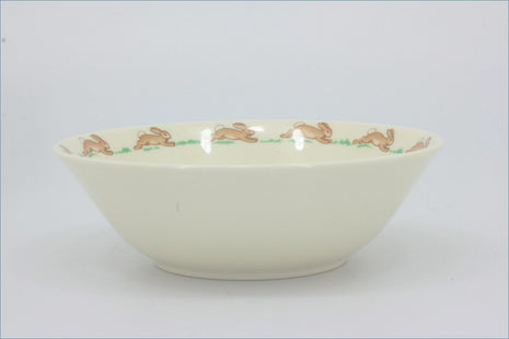 Royal Doulton - Bunnykins - Cereal Bowl (Wheelbarrow)
