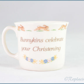 Royal Doulton - Bunnykins - Mug (Celebrate Your Christening)