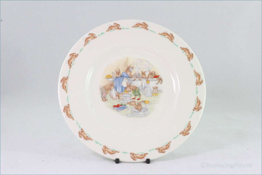Royal Doulton - Bunnykins - 8 1/8" Salad Plate (Bath Time)