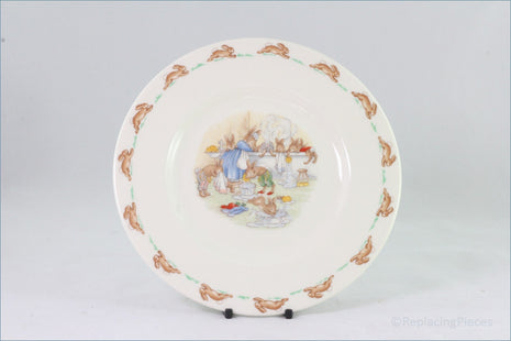 Royal Doulton - Bunnykins - 8 1/8" Salad Plate (Bath Time)