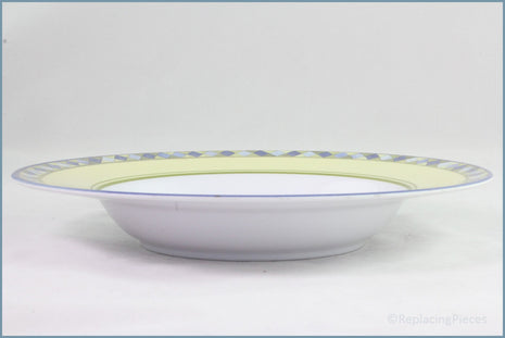 Royal Doulton - Carmina (TC1277) - Melamine 9 1/4" Rimmed Bowl