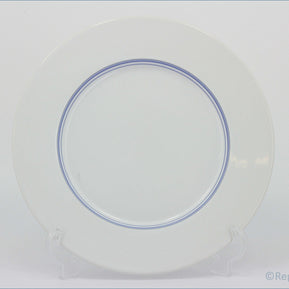 Royal Doulton - Chophouse Blue - Dinner Plate - Clear circular object with blue outline on a white background