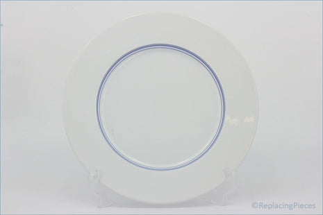 Royal Doulton - Chophouse Blue - Dinner Plate - Clear circular object with blue outline on a white background