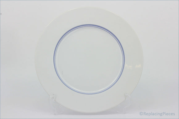 Royal Doulton - Chophouse Blue - Dinner Plate - Clear circular object with blue outline on a white background