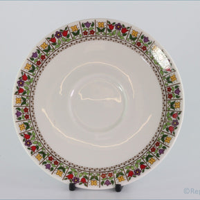 Royal Doulton - Fireglow (TC1080) - Tea Saucer