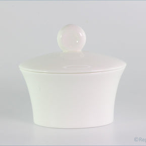 Royal Doulton - Fusion (White) - Lidded Sugar Bowl