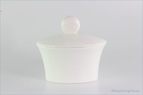 Royal Doulton - Fusion (White) - Lidded Sugar Bowl