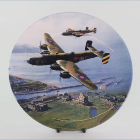 Royal Doulton - Heroes Over Home Territory - Halifax Over Whitby Abbey (no.9)