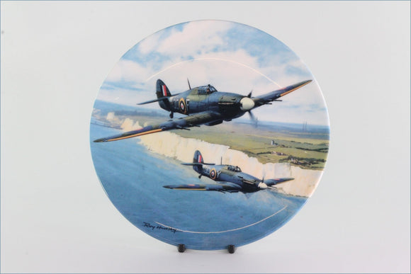Royal Doulton - Heroes Over Home Territory - Hurricane Over White Cliffs (no.3)