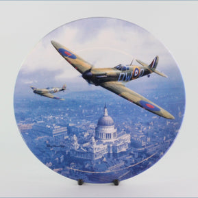 Royal Doulton - Heroes Over Home Territory - Spitfire Over St Pauls (no.1)