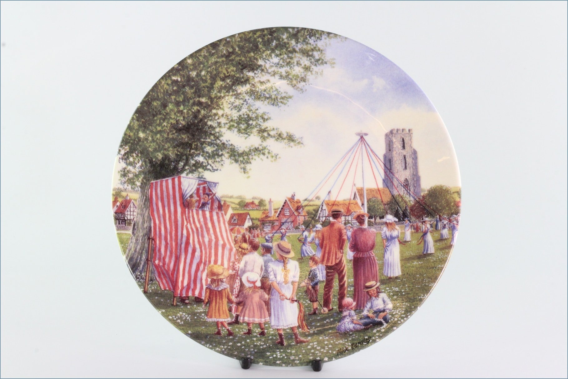 Royal Doulton - Journey Through The Village - The Village Green (no.7)