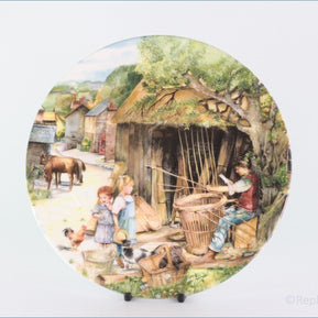 Royal Doulton - Old Country Crafts - The Basket Maker (no.6)