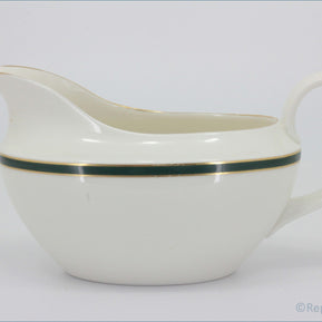 Royal Doulton - Oxford Green (TC1191) - Gravy Boat