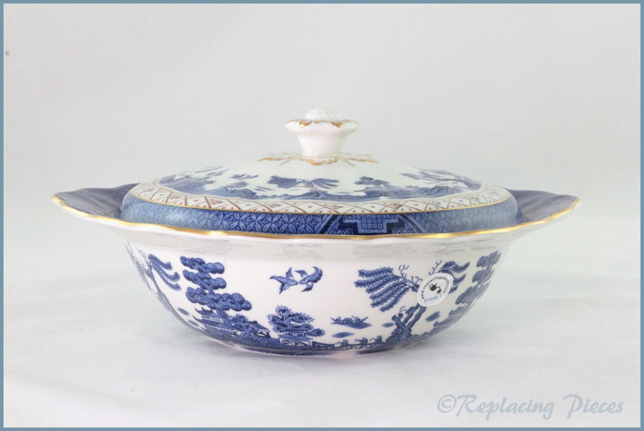 Royal Doulton - Real Old Willow - Lidded Vegetable Dish