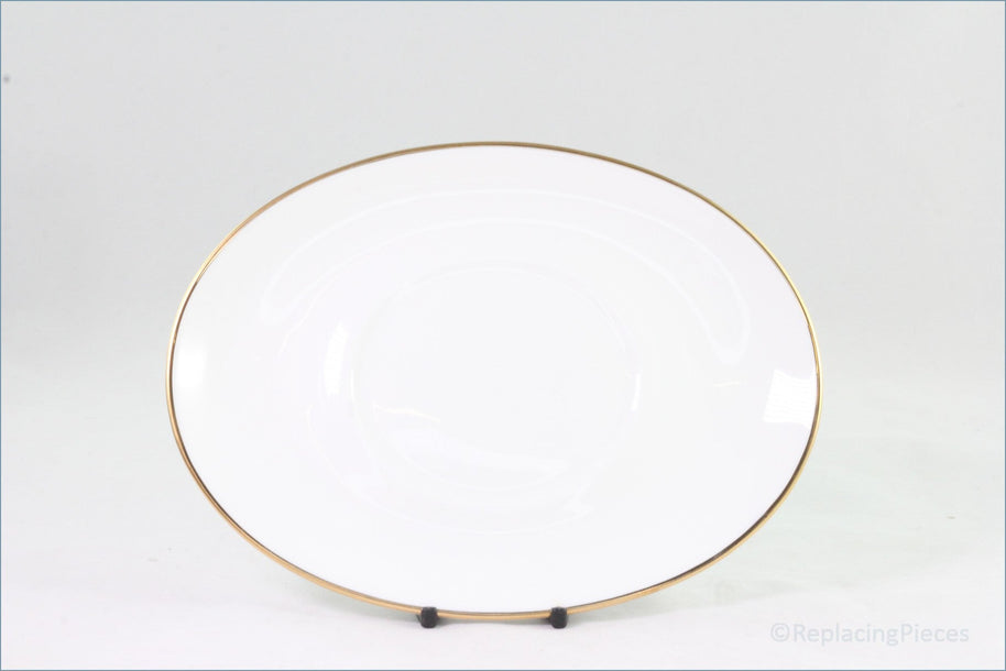 Royal Doulton - Signature Gold - Gravy Boat Stand (St Andrews Backstamp)