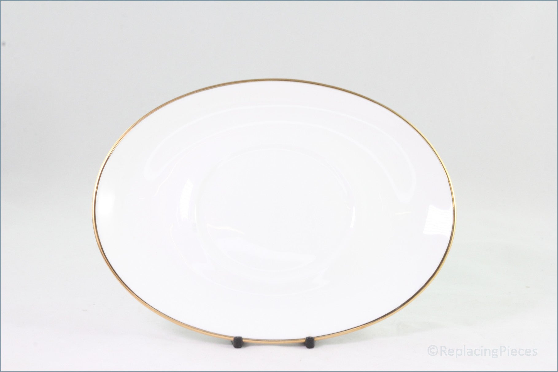 Royal Doulton - Signature Gold - Gravy Boat Stand (St Andrews Backstamp)