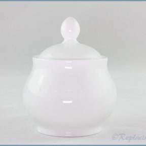 Royal Doulton - Signature White - Lidded Sugar Bowl