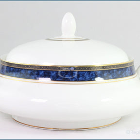 Royal Doulton - Stanwyck (H5212) - Lidded Vegetable Dish (Patterned Lid)