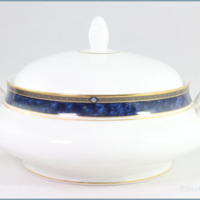 Royal Doulton - Stanwyck (H5212) - Lidded Vegetable Dish (Gold Line On Lid)