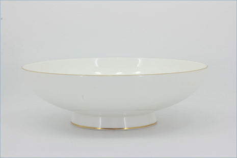 Royal Doulton - Symmetry Gold - 8 7/8" Footed Serving Bowl