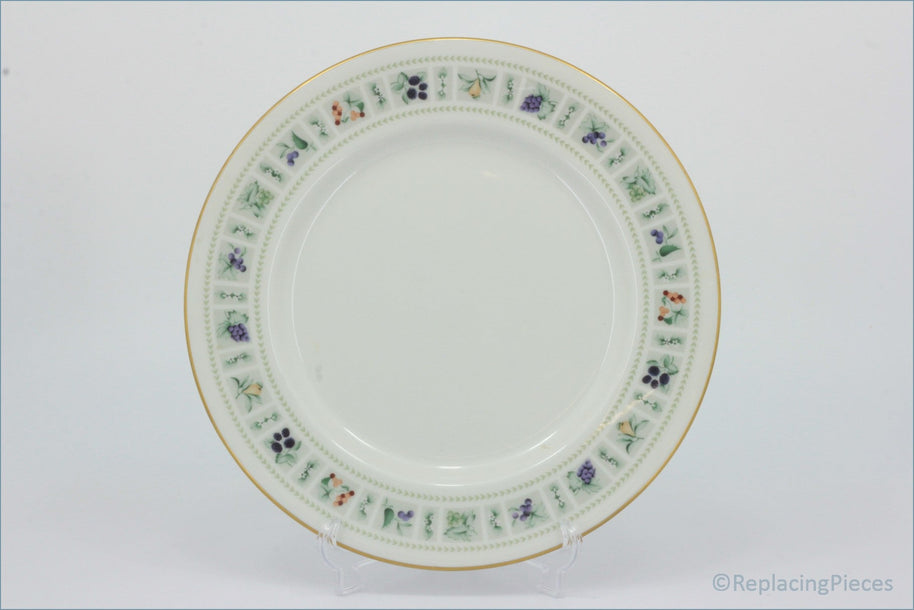 Royal Doulton - Tapestry (TC1024) - 9 1/8" Luncheon Plate - Decorative plate with floral patterns on a white background