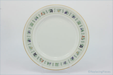 Royal Doulton - Tapestry (TC1024) - 9 1/8" Luncheon Plate - Decorative plate with floral patterns on a white background