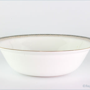 Royal Grafton - Majestic Green - Lidded Vegetable Dish - Base Only (Pattern On Rim)