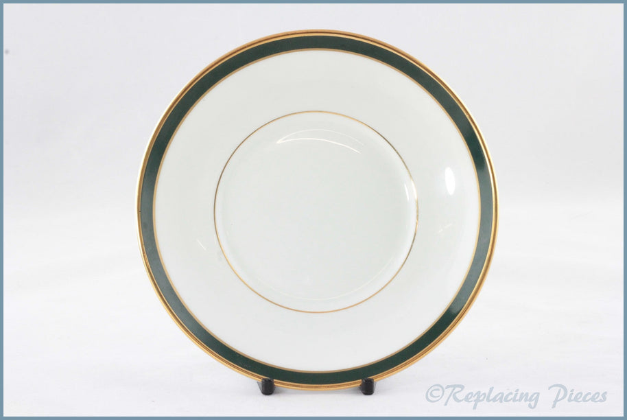 Royal Grafton - Warwick (Green) - Tea Saucer (For Straight Sided Teacup)