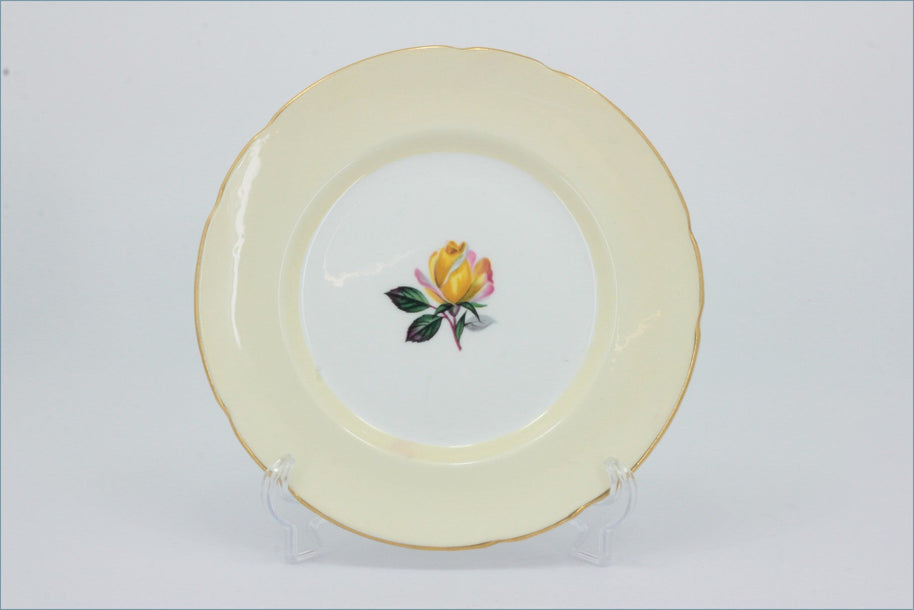 Royal Standard - Floral Harlequin - 6 1/4" Side Plate (Cream)