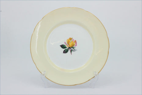 Royal Standard - Floral Harlequin - 6 1/4" Side Plate (Cream)