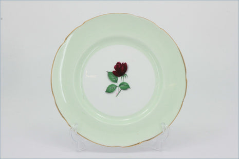 Royal Standard - Floral Harlequin - 6 1/4" Side Plate (Green)