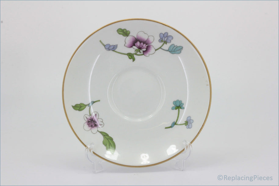 Royal Worcester - Astley (Gold Edge) - Breakfast Cup Saucer