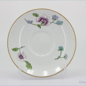 Royal Worcester - Astley (Gold Edge) - Breakfast Cup Saucer