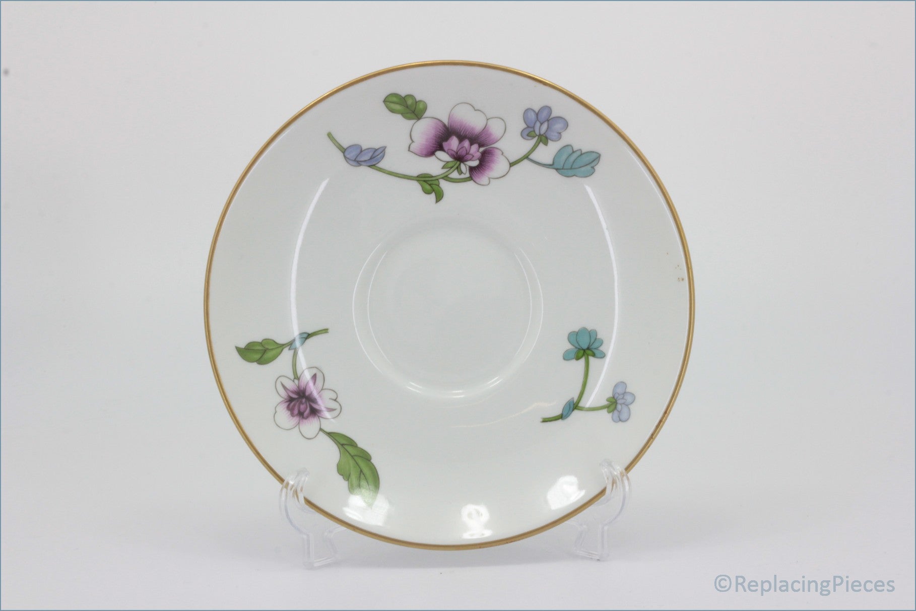 Royal Worcester - Astley (Gold Edge) - Breakfast Cup Saucer