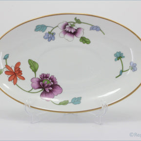 Royal Worcester - Astley (Gold Edge) - Gravy Boat Stand