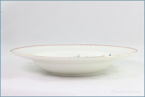 Royal Worcester - Astley (Dr Walls Period) - 10" Rimmed Bowl