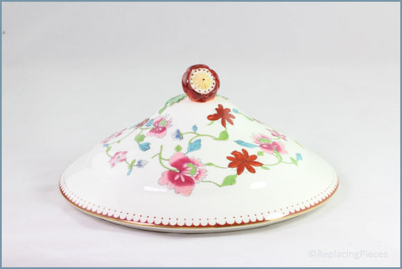 Royal Worcester - Astley (Dr Walls Period) - Lidded Vegetable Dish Lid ONLY