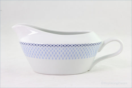 Royal Worcester - Azure - Gravy Boat