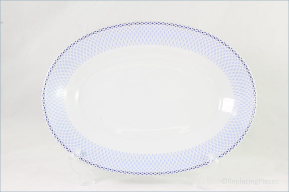 Royal Worcester - Azure - Oval Platter