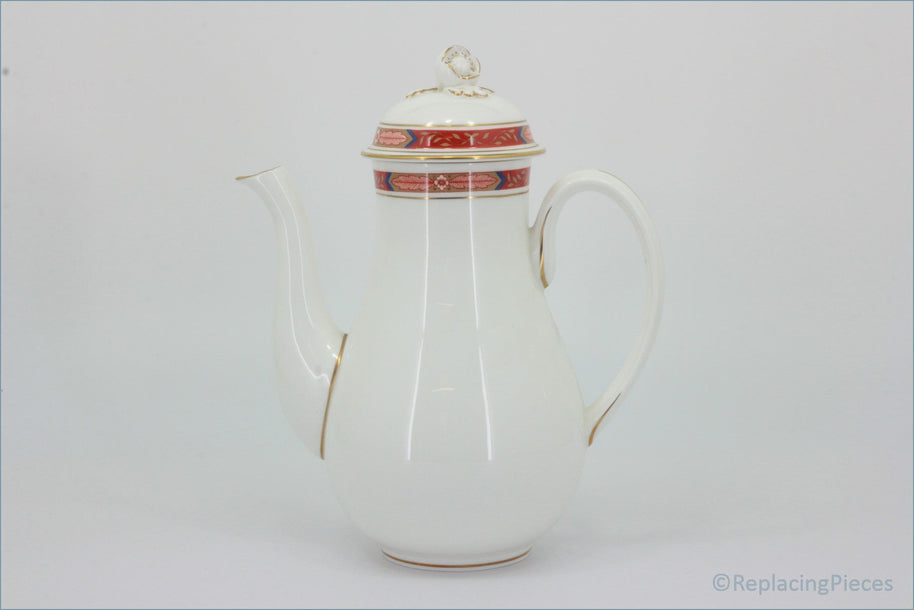 Royal Worcester - Beaufort Red - Coffee Pot